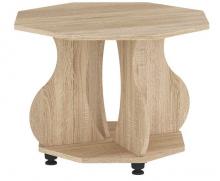 Фигурный журнальный стол Пехотин Лотос ДСП