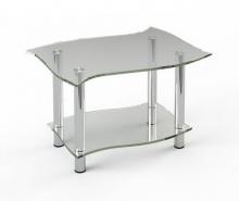 Фигурный журнальный стол Эскадо JTI - 001 из стекла