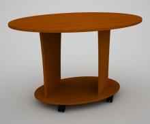 Журнальный овальный столик Ника СЖ - 1