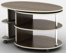 Овальный журнальный стол трансформер Тиса АКМ Бюрократ