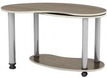 Журнальный фигурный стол Тиса АКМ Гений раскладной