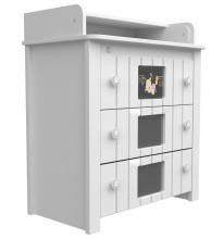 Комод - пеленатор Верес Мишка на стекле