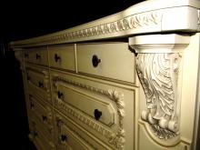 Комод великий Альфа Гранд МДФ патина (пілястра)