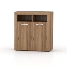 Дитячий комод з дверцятами Green Fashion ФМ - 203 (2 відкриті ніши)