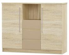 Комод Мебель-сервіс Аляска 2Д3Ш (поє'днання кольорів)