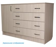 Комод Ника - 46 Плюс (ручки - хром)