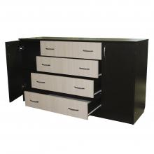 Комод в вітальню Ніка КМС - 8 (ящики на роліках)