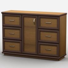 Комод великий в кімнату Тиса АКМ 52 (можлива глибина 45 і 60 см)