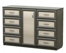 Комод великий в вітальню Тиса АКМ 55 (1 дверцята по центру)