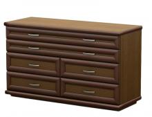 Комод Тіса АКМ 77 для вітальні (глибокі і вузькі ящики)