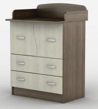 Дитячий комод з дверцятами Тиса Дитячий Класик (з пеленатором)