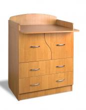 Дитячий комод з дверцятами Тиса Дитячий Класик (вільха гірська)