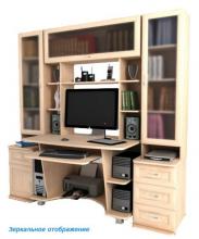 Компьютерный стол с надстройкой большой Green Fashion ФК - 205