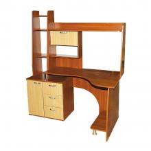 Комп'ютерний стіл кутовий з надставкою Ніка - 5