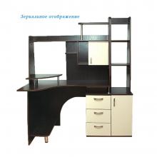 Кутовий комп'ютерний стіл з надставкою Ніка - 6