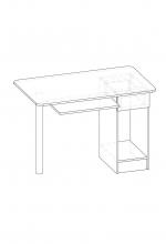 Компьютерный стол без надстройки Ника Диона