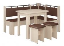 Кухонний куточок Пехотин Гетьман (дуб молочний i  коричневий)