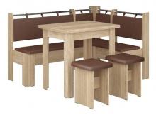 Кухонний куточок Пехотин Гетьман (дуб сонома i коричневий)