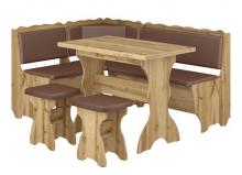 Кухонний куточок Пехотин Граф (дуб тахо i коричневий)