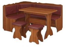 Кухонний куточок Пехотин Президент (горiх лiсовий i бордо)