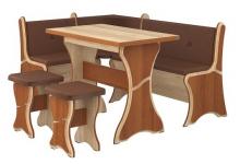 Кухонний куточок Пехотин Султан (горiх лiсовий на дубi сонома i коричневий)