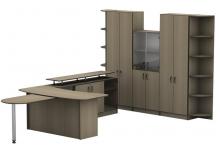 Офісний комплект Тиса Бюджет Флінт ()