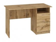 Письменный стол с одной тумбой Пехотин Буклет (дуб тахо)