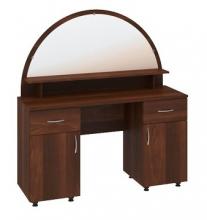 Туалетный столик Пехотин Трюмо - 2 ДСП (орех темный)