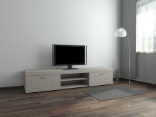 Тумба под телевизор белая  Green ФТВ - 107