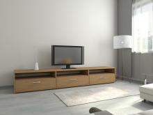 Современная тумба под телевизор Green ФТВ - 207