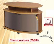 Угловая тумба под телевизор Пехотин Рондо угловая МДФ