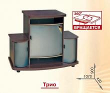 Высокая тумба под телевизор Пехотин Трио