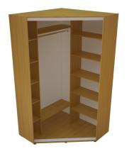 Угловой шкаф купе в прихожую Ника Эконом 32 (идеальный вариант для вашей прихожей)