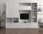 Вітальня з нішею для ТВ FN - 66 (фасади - білий глянець)