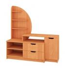 Тумба под ТВ Пехотин Шератон (ольха)